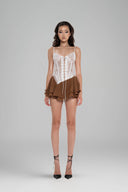 White Mie Mini Dress for women, from Huelley Rose, The Viet Concept 