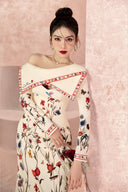 L'ALLÉE • Elegant Letter Floral Print Dress