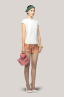 Carey Bodycon Short Sleeved Silk Top for women, from Das La Vie, The Viet Concept 