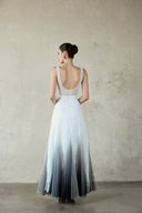 Lita Crystal Ombre Mesh Bodysuit & Maxi Skirt Set for women, from DANG PHONG DESIGNER, The Viet Concept