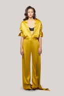  Arlene Straight Cuff Sleeved Silk Shirt for women, from Das La Vie, The Viet Concept 