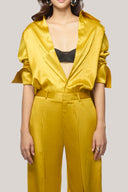  Arlene Straight Cuff Sleeved Silk Shirt for women, from Das La Vie, The Viet Concept 