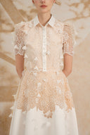 ROSEE de MATIN • Floral White Lace Set