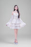 Aeris  A-line Layered Organza Mini Dress for woman, from Lam Khue, the Viet Concept 