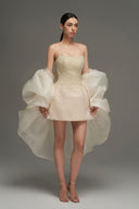 Celestia Crystal Corset Bell Mini Dress for women, from IHF STUDIO, The Viet Concept 