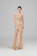 Nella Off-shoulder Maxi Dress for women, from BYDI, The Viet Concept 