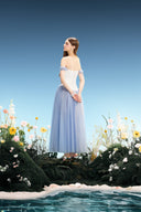 Melusine Couture Sequin Lace Corset Evening Gown for women, from LINH PHUNG, The Viet Concept