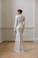 L'ALLÉE • Celeste Lace Floor-Length Dress