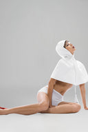 White Cindy Top for woman, from HUELLEY ROSE, The Viet Concept 