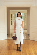 White Hourglass Midi Dress for women, from HOBB, The Viet Concept 