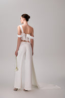 Celine Sculpted Bustier Top & Tailored Pants Set for women, from DANG PHONG DESIGNER, The Viet Concept
