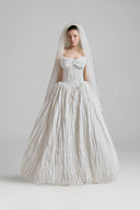 Bodhi Étoile Cathedral Veil for women, from LINH DOAN, The Viet Concept