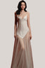 White Eau De Mer Silk & Mesh Nightgown for women, from DORO, the Viet Concept 
