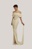 Hemera Hourglass Front Slit Jersey Floor Length Dress for women, from Poem, The Viet Concept 