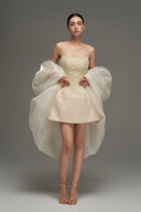 Celestia Crystal Corset Bell Mini Dress for women, from IHF STUDIO, The Viet Concept 