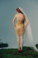 Hymenaea Nude Bridal Couture Dress for women, from LA VIERGE, The Viet Concept 