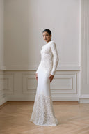 L'ALLÉE • Celeste Lace Floor-Length Dress