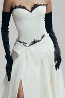 Ascendant Quietude Overskirt for women, from LINH DOAN, The Viet Concept 