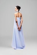 Light Blue Alexa Drapped Maxi for women, from Pham Studio, The Viet Concept 