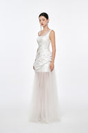 Lavish Embellished Mesh Gown for women, from JOSEPHINE, The Viet Concept 