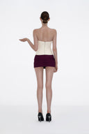 Rini Structured Cotton Poplin Top for women, from HUELLEY ROSE, The Viet Concept 