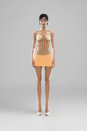 Yellow Dorothy Top for woman, from HUELLEY ROSE, The Viet Concept 