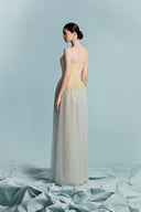 Peony Ombre Pleated Mesh Gown for women, from BYDI, The Viet Concept 