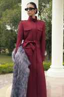 The Faux Fur Long Scarf for women, from HOBB, The Viet Concept 