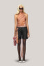 Carroll Bodycon Turtle Neck Organza Top for women, from Das La Vie, The Viet concept 