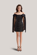 Black Eclatara Mini Dress for women, from Calista, the Viet Concept 