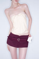 Rini Structured Cotton Poplin Top for women, from HUELLEY ROSE, The Viet Concept 