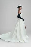 Ascendant Quietude Overskirt for women, from LINH DOAN, The Viet Concept 