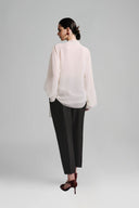 Ivory Tulle Top with Scarf for women, from Lecia, the Viet Concept 