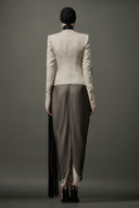 LE LAM AMARÉ • Alya Sculpted Lily Taffeta Top
