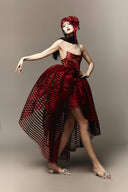 Halona Luxe Mesh Tie Hat for women, from DAS LA VIE, The Viet Concept 
