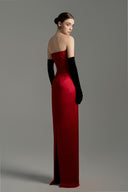 Crystelle Rouge Crystal Embellished Corset Maxi Dress for women, from IHF STUDIO, The Viet Concept 