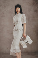 Noa Embellished  Couture Top for women, from WHITE PLAN, The Viet Concept 