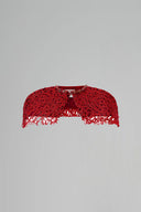 CALISTA • Ivresse Gold Embellished Lace Bolero