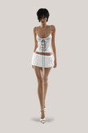 White Angelica Top for women, from Huelley Rose, The Viet Concept 
