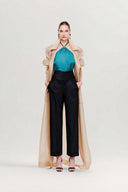 Noir Élan High-Waisted Tailored Trousers for women, from MR CRAZY & LADY SEXY, The Viet Concept 