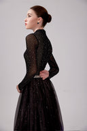 Jolie Crystal Ombre Pleated Couture Set for women, from DANG PHONG DESIGNER, The Viet Concept