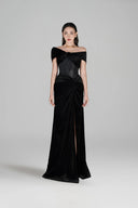 L'ALLÉE • Ana Off-Shoulder Corset Gown