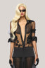 Reyes Shirt See-Through Organza Voile Floor Length Dress for women, from Das La Vie, The Viet Concept 