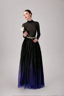 Jolie Crystal Ombre Pleated Couture Set for women, from DANG PHONG DESIGNER, The Viet Concept