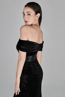 L'ALLÉE • Ana Off-Shoulder Corset Gown