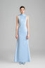 Poppy A-line Sleeveless Satin Floor Length Dress for women, from Maison Des Copains, the Viet Concept 