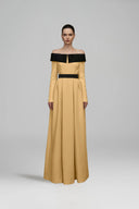 Crystal Embellished Off-Shoulder A-Line Silk Taffeta Evening Dress for women, from IHF ATELIER, The Viet Concept 