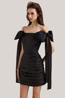 Black Eclatara Mini Dress for women, from Calista, the Viet Concept 