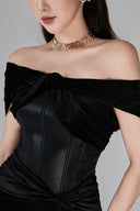 L'ALLÉE • Ana Off-Shoulder Corset Gown