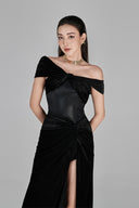 L'ALLÉE • Ana Off-Shoulder Corset Gown